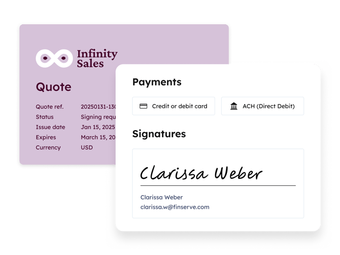 Commerce Hub - Quote Signature